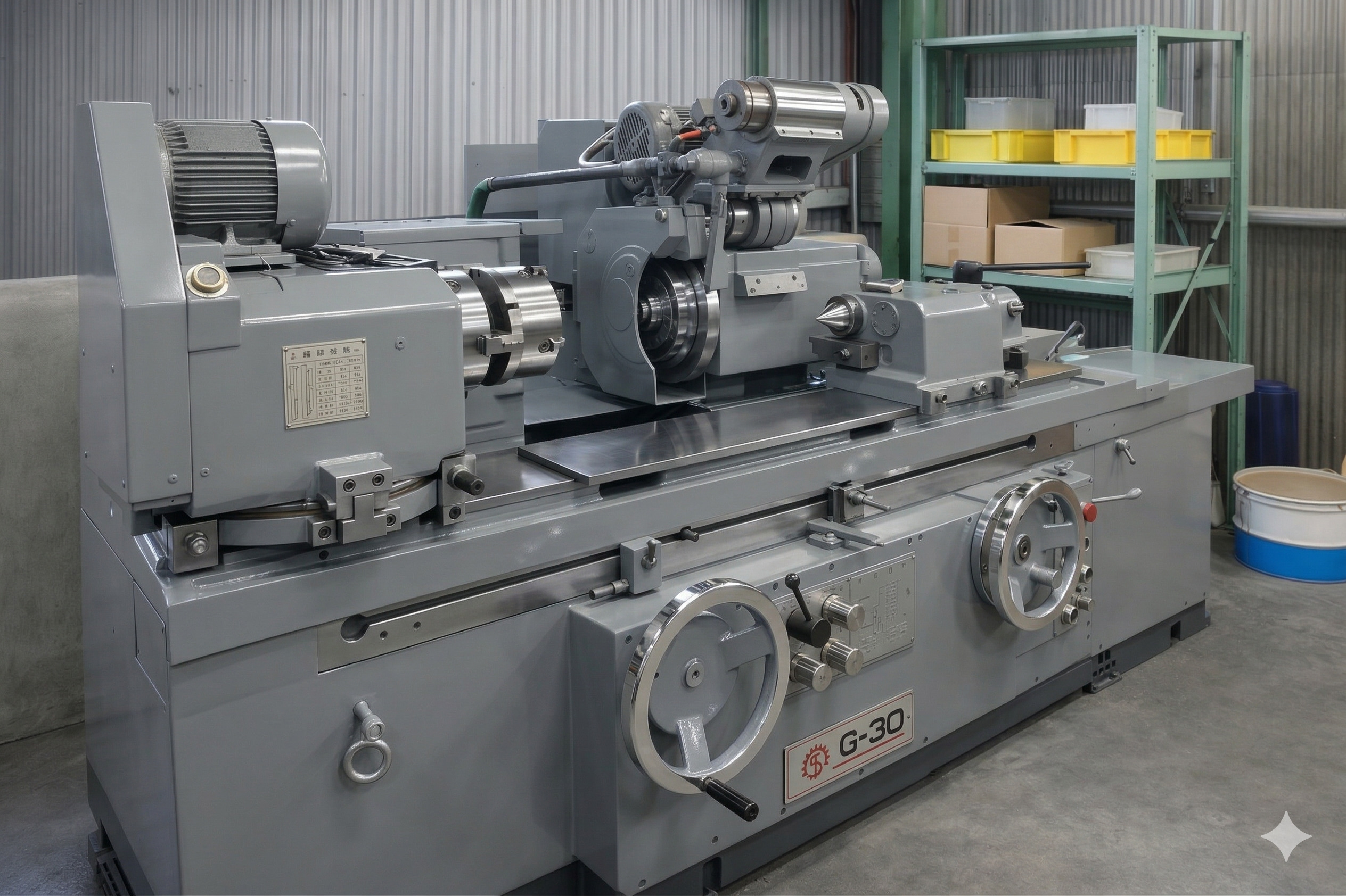 円筒研削盤 シギヤ精機 G-30